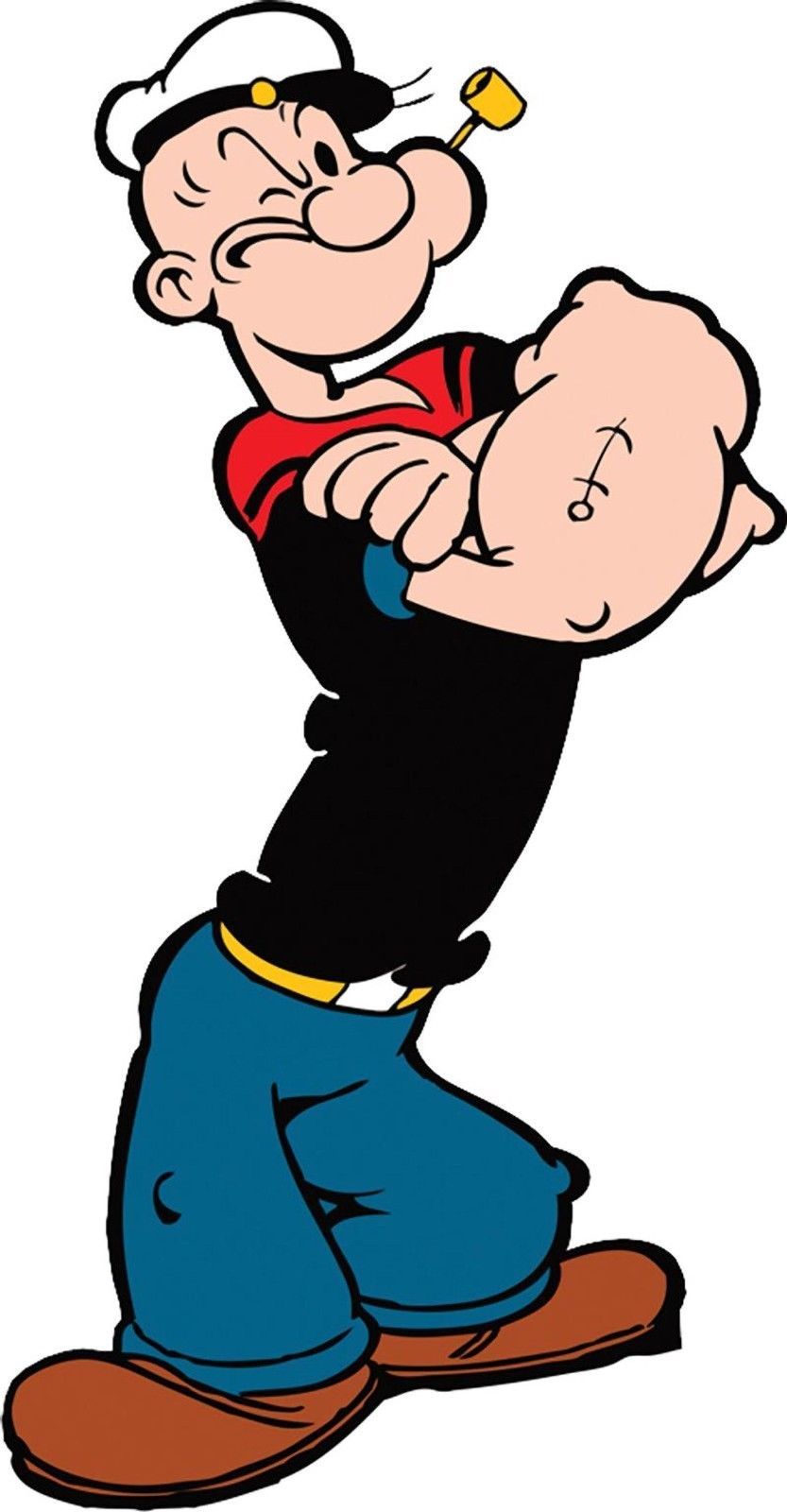 POPEYE KIDS CARTOON DECAL USA STICKER CAR TRUCK WINDOW BUMPER LAPTOP WALL LAPTOP