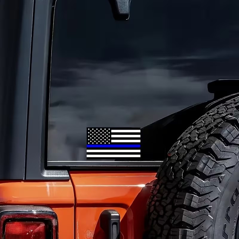 Back the Blue Decals for Cars, Laptops, etc – Various Designs – Free Shipping!!
