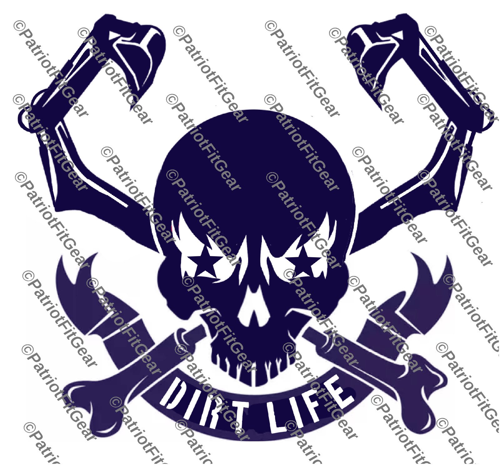 Dirt Life,Heavy Equipment Operator,Dig It,Oilfield,Landscape,Custom Vinyl Decal