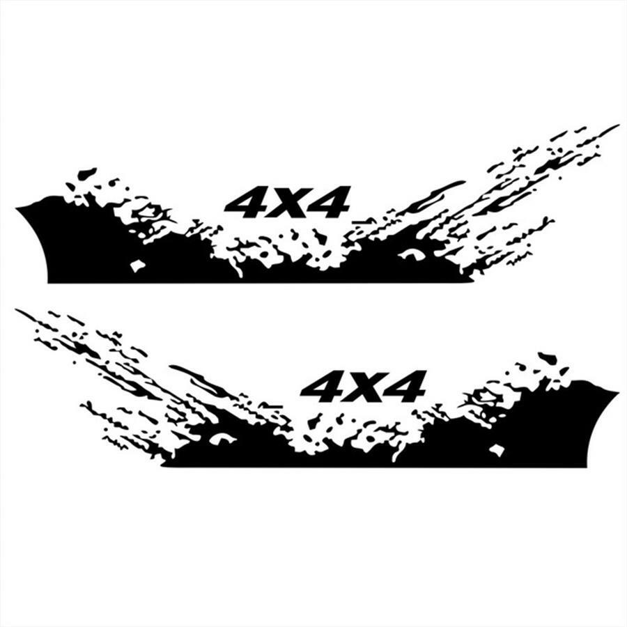 Car Splash 4×4 Off Road Truck Rear Bed Side Decal Fit For Ford F150 F250 F350