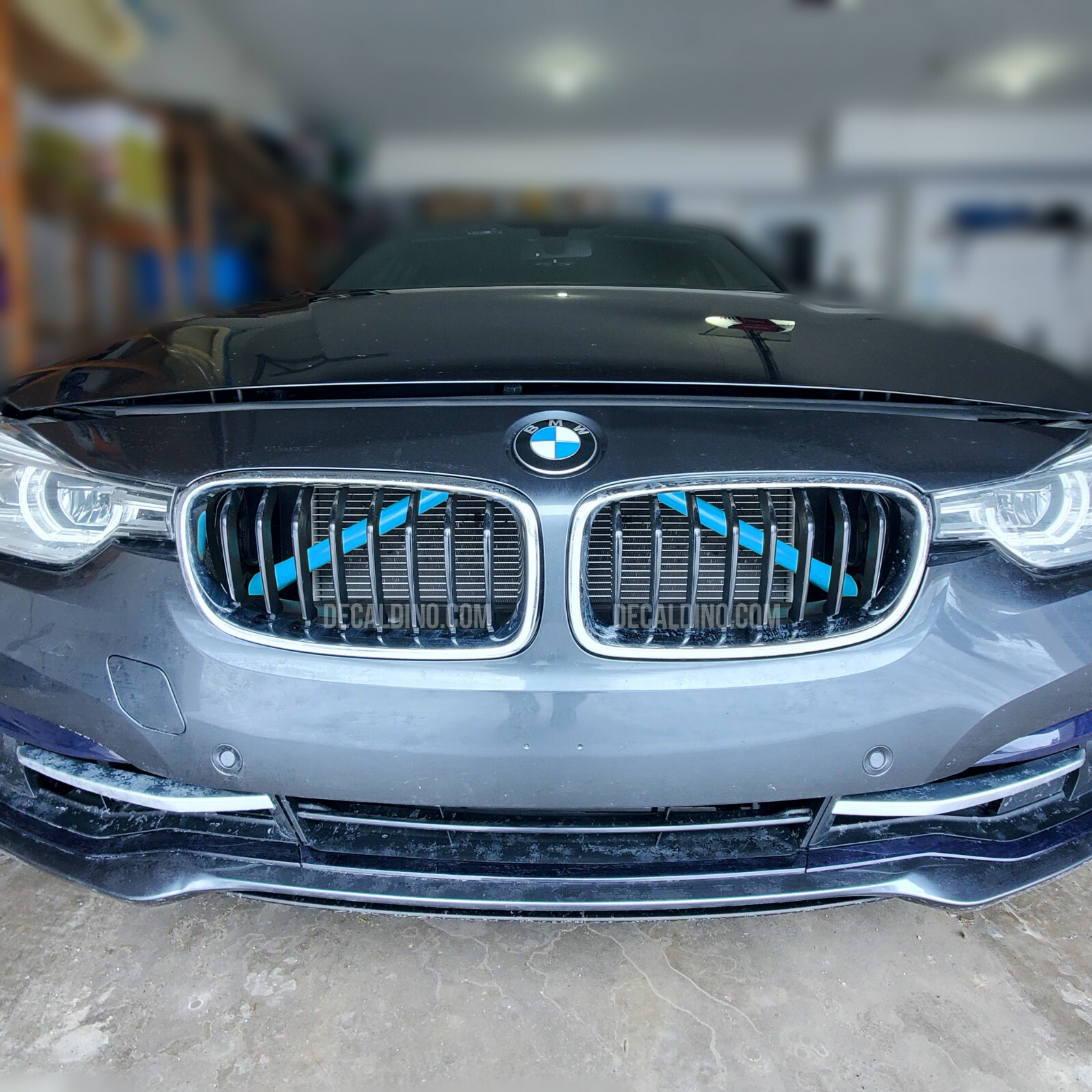 Fits 2011+ BMW V Brace Colored Wrap – For Support Bar Grill – 2 3 4 Series