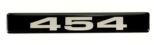 454 Cubic Inch Emblem (B) Standard SATIN