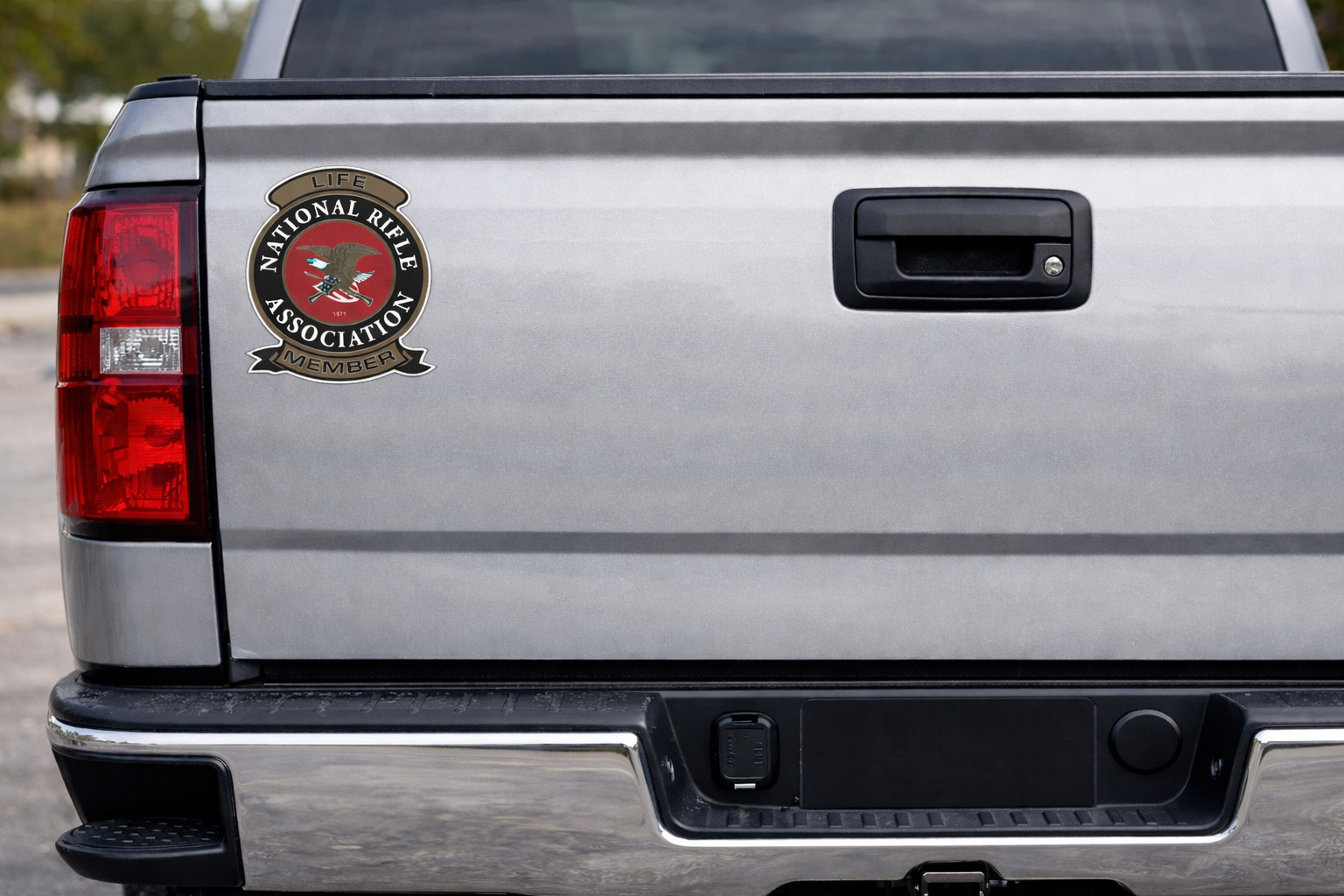 NRA Life Member Patch Logo Guns Decal Replica 2nd Amendment Stickers p23