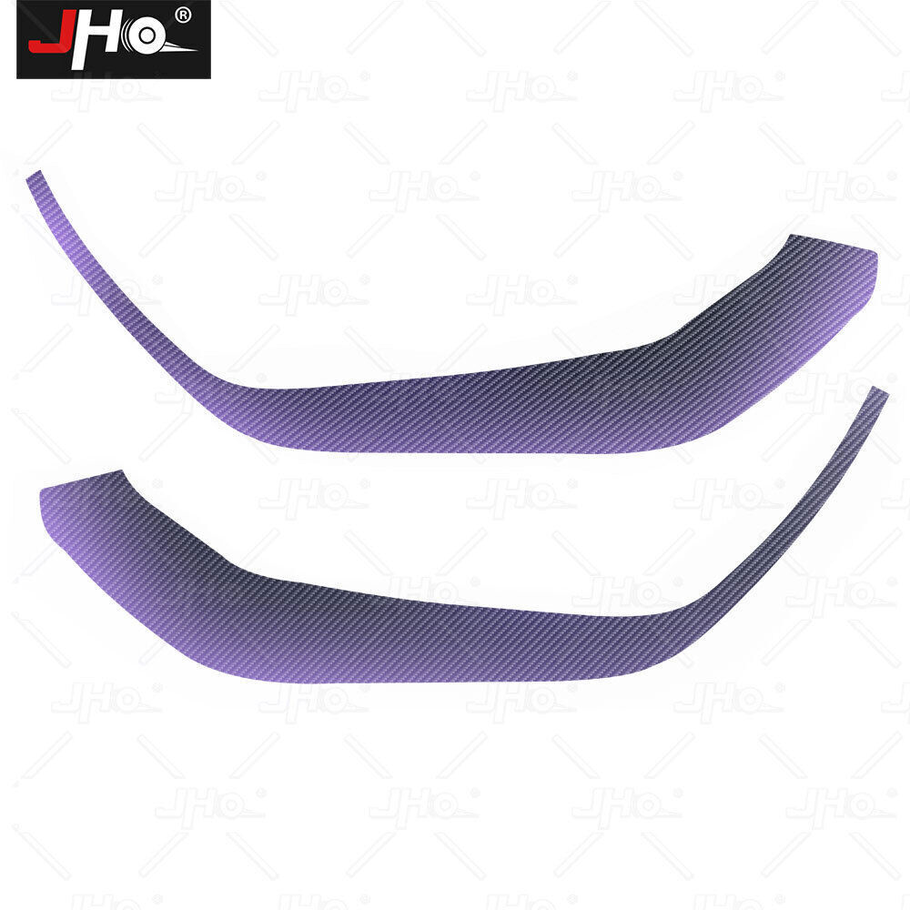 8PCS Purple Carbon Fiber Look Graphic Decals For 22-26 Ford F-150 Raptor Vinyl