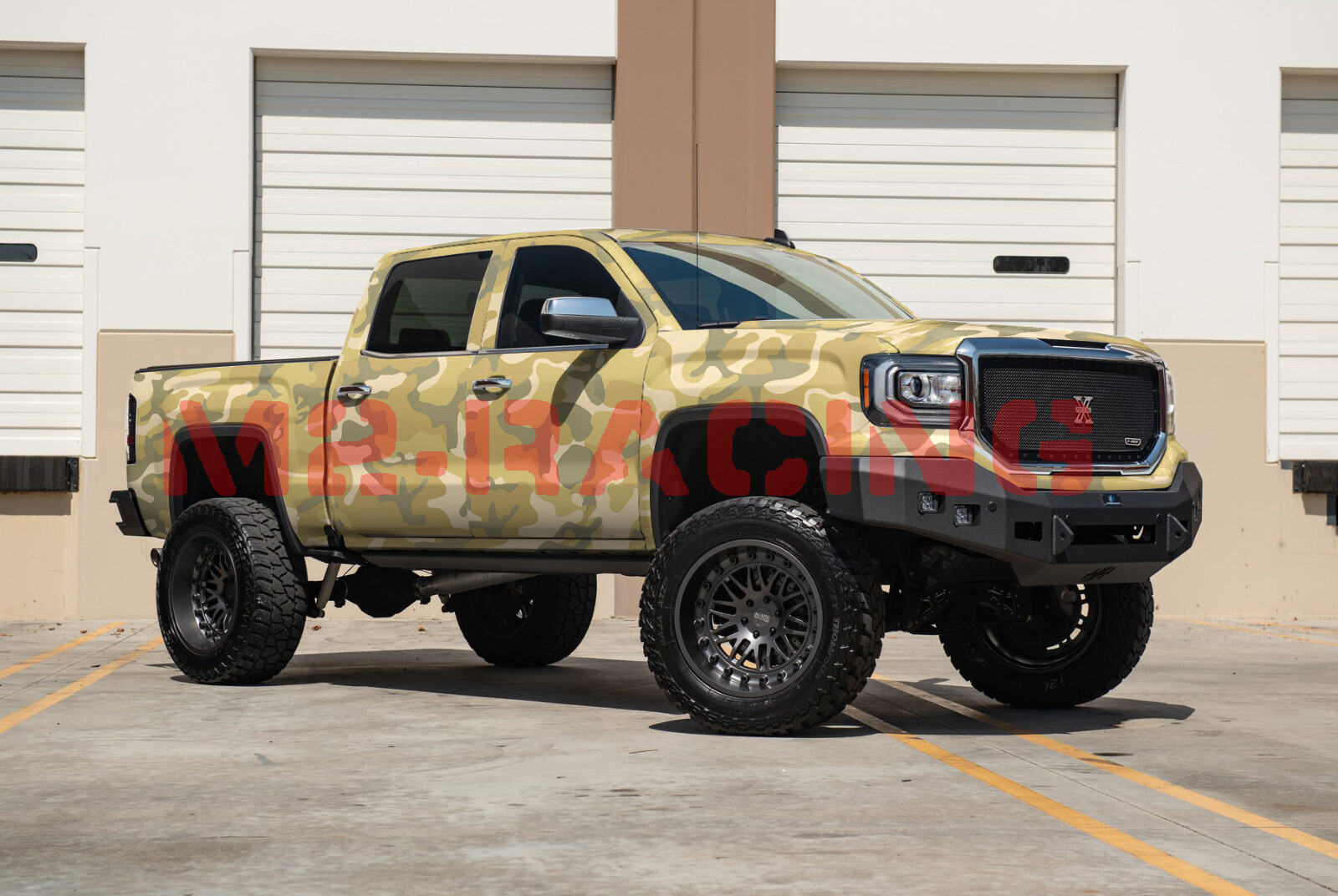 Premium Yellow Black White Gray Camouflage Desert Vinyl Sticker Wrap Decal Steet