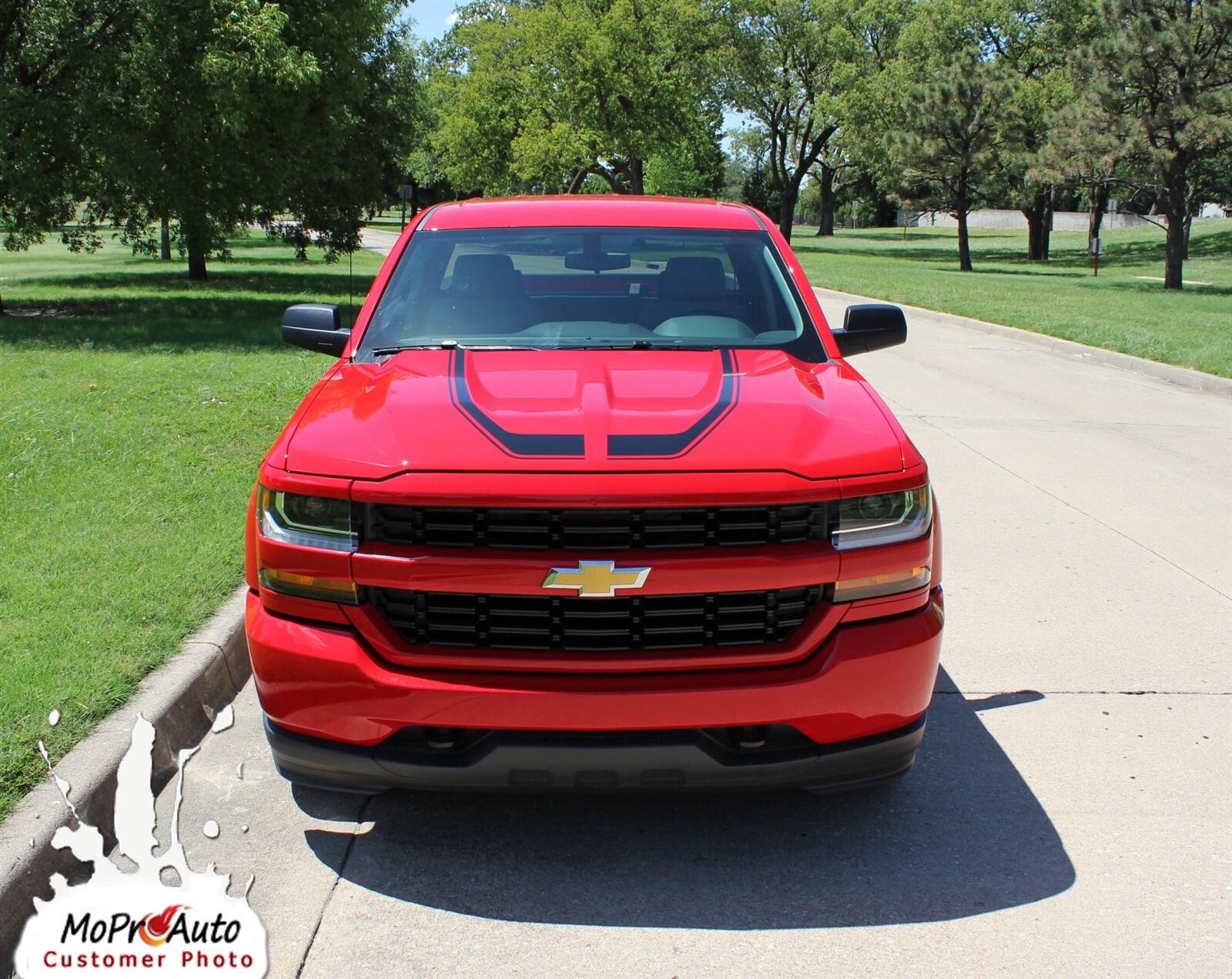 2016-2018 Silverado Special Ed Rally Hood Door Bed Vinyl Graphic Decal Stripes