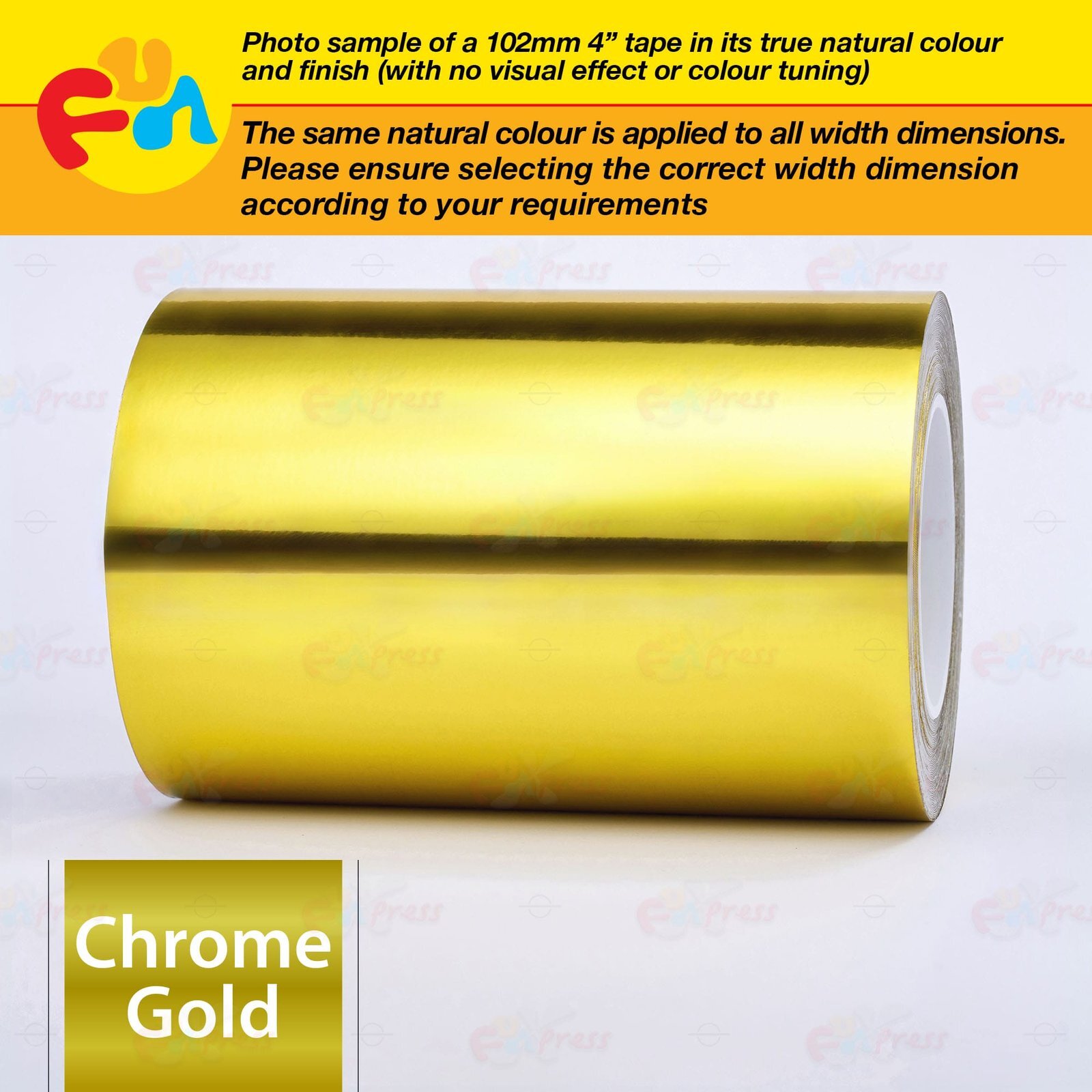 CHROME GOLD 6″ 152mm PIN STRIPE Car Model Streamline TAPE Decal Vinyl Sticker