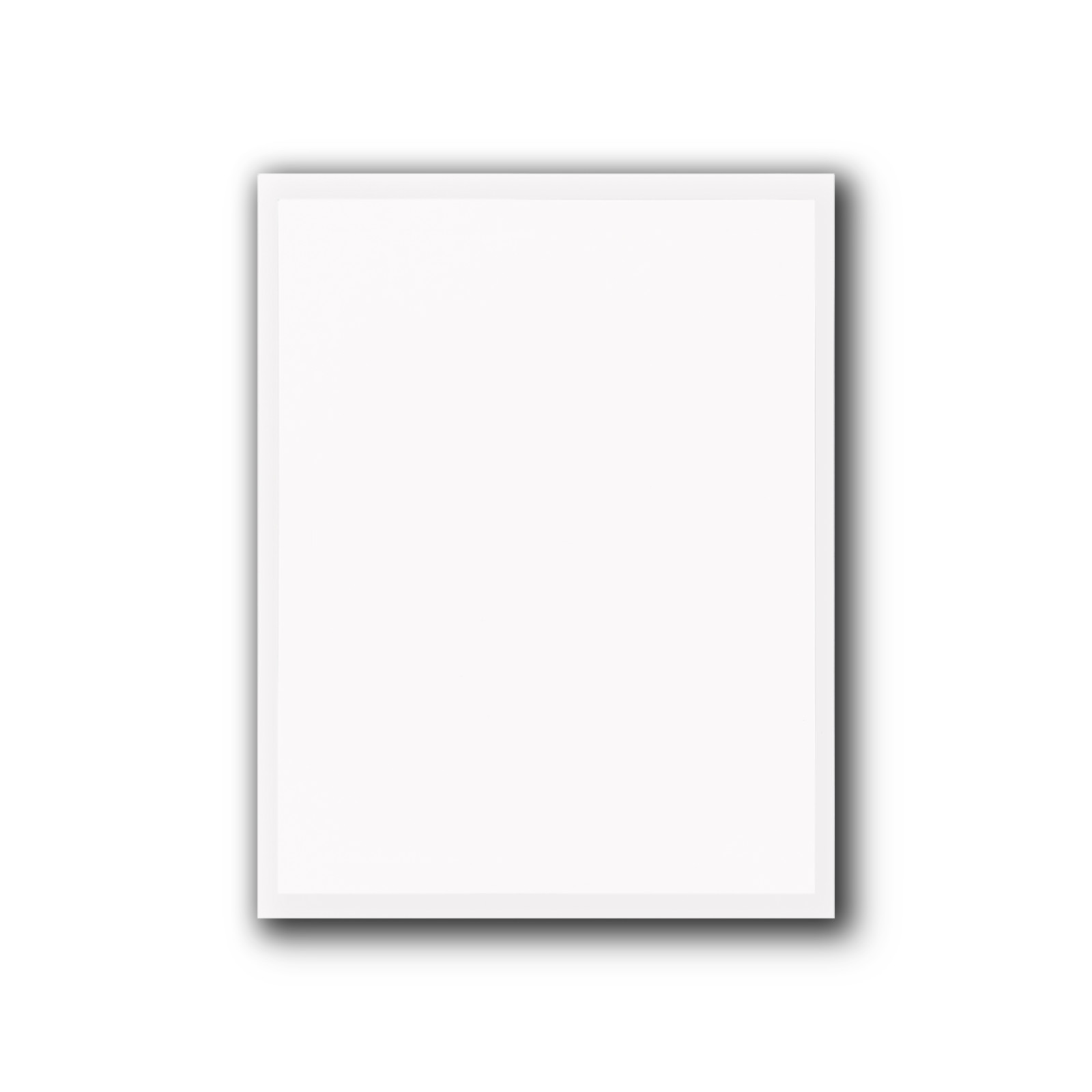 Outdoor Blank White Addendum – Exterior Car Window Stickers (100 per pack)