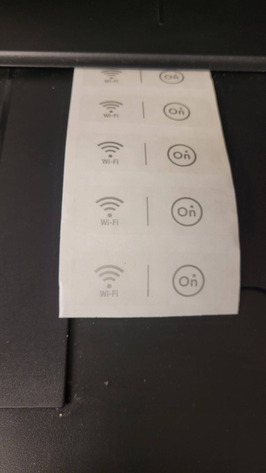 Set Of 5 OnSTAR/Wi-Fi Decals For GM Cars SUVs..sticky Side Back Of DECAL!