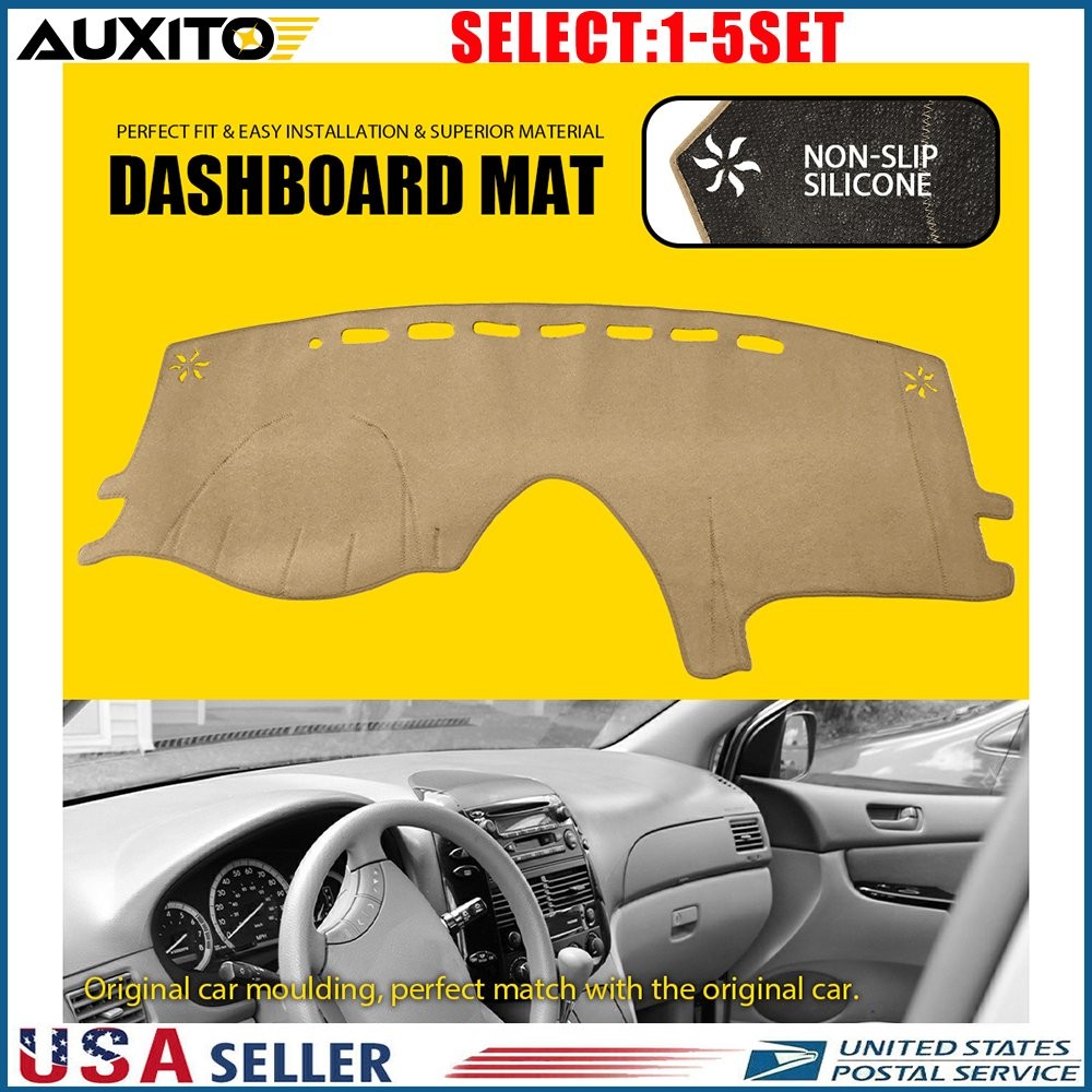 beige Mat Dash Cover for 2004 2005 06 07 Toyota Sienna Dashboard Mat Carpet 1-5X
