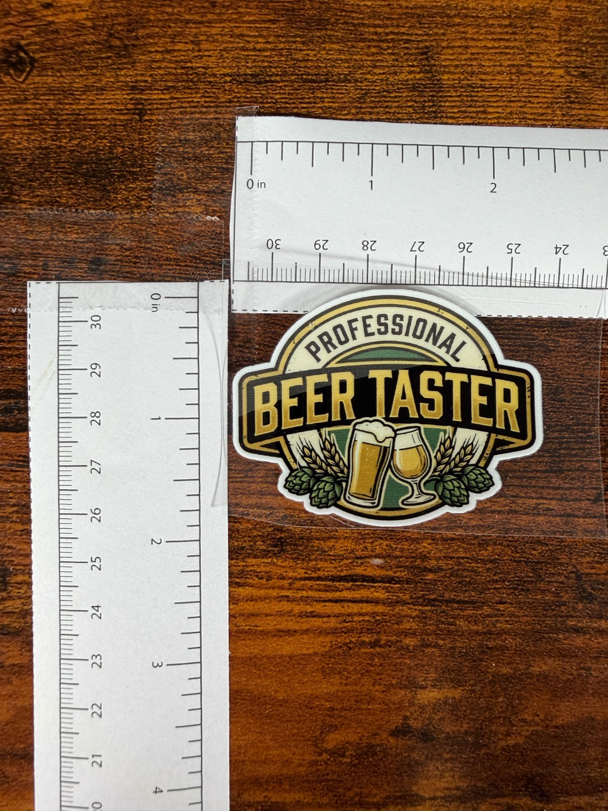 Beer Taster (small) decal sticker