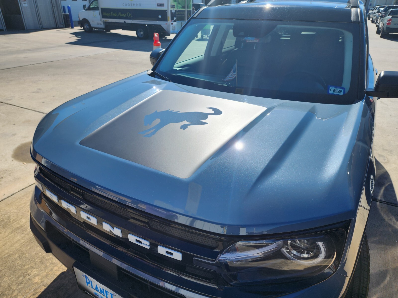 2021+ FOR FORD BRONCO SPORT Hood graphic