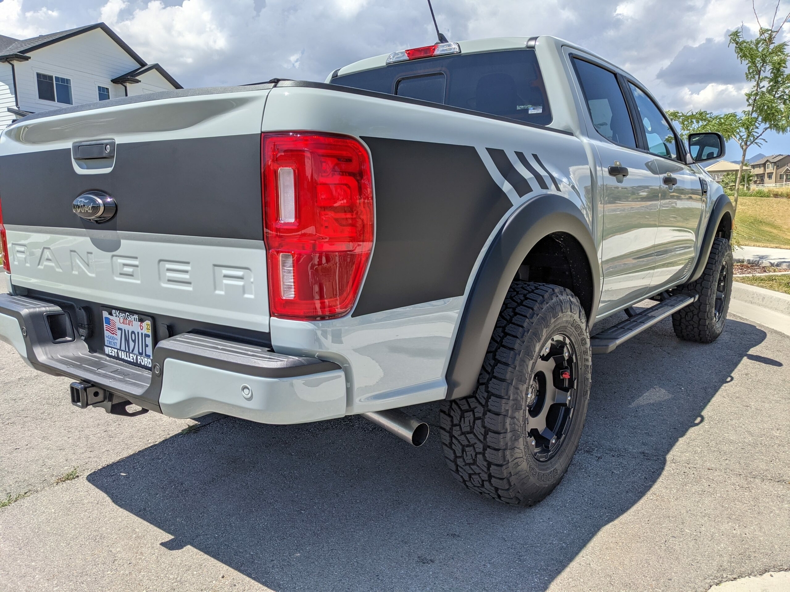 2019-2023 Ford Ranger Bed Graphics Pair Vinyl Stickers Decals 2020 Precut 2021