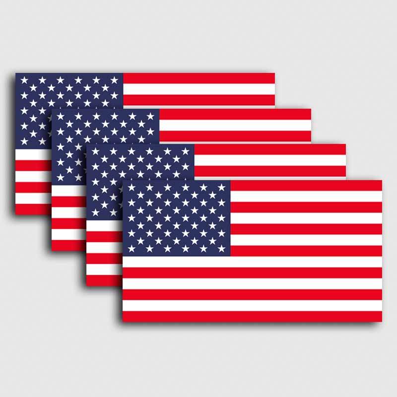 American Flag Vinyl Decal Marines Army Navy Military Decal for Chevy Ford Dodge