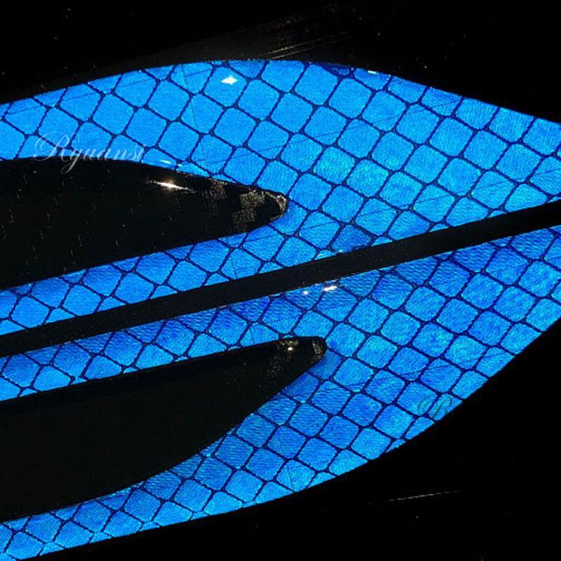 Car Reflective Warning Strip Rear Bumper Trunk Safety Reflector Sticker Decals