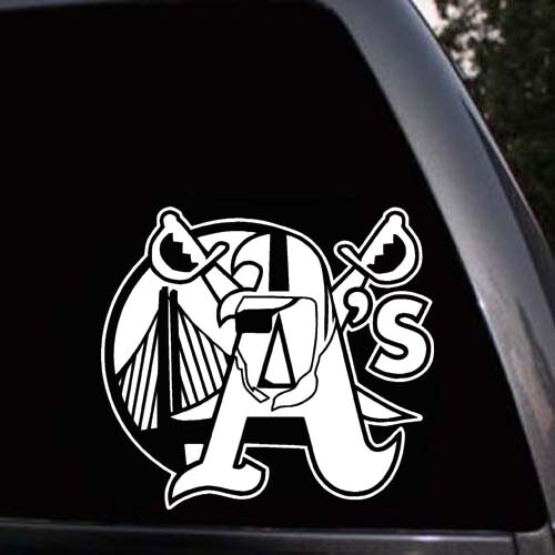 SF Golden State Warriors Oakland A’s Raiders Mashup Sports Teams Decal Sticker
