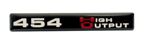 (HO) 454 High Output Emblem (B) Standard SATIN