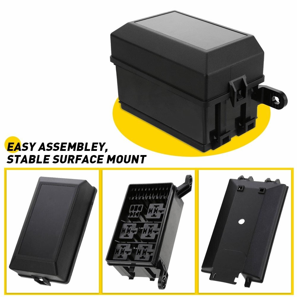 10pc 12V Fuse Car Adapter Add-a-Circuit & w/ Standard Mini Tap Blade Holder Fuse