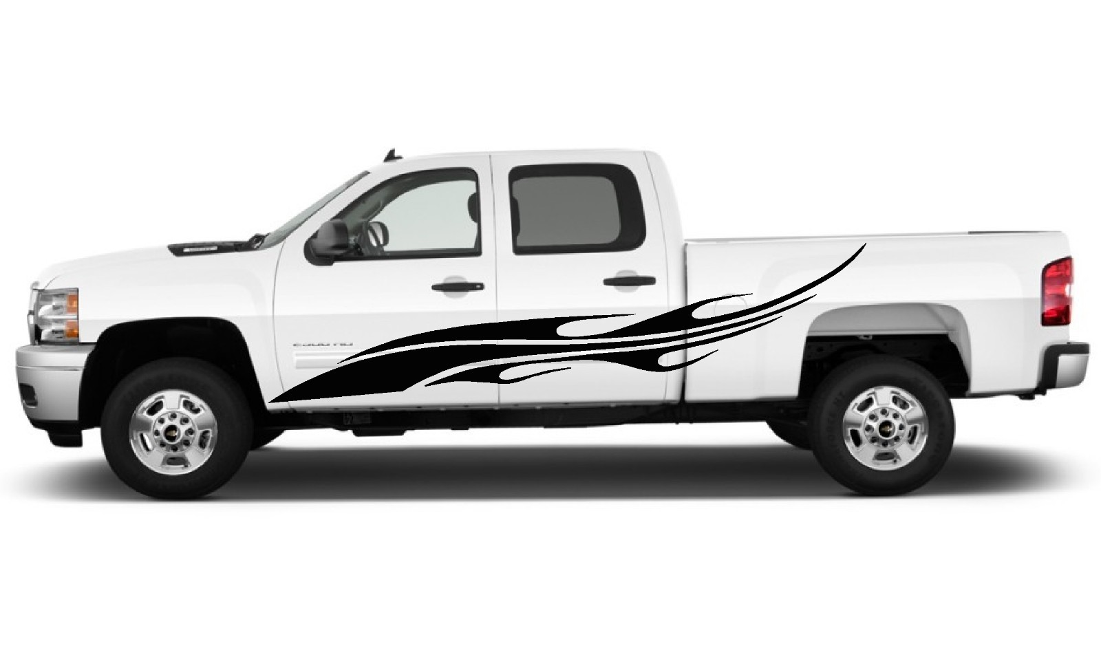 Tribal Decals Racing Flames Vehicle Car Truck Kart Boat Graphics Stickers 50″