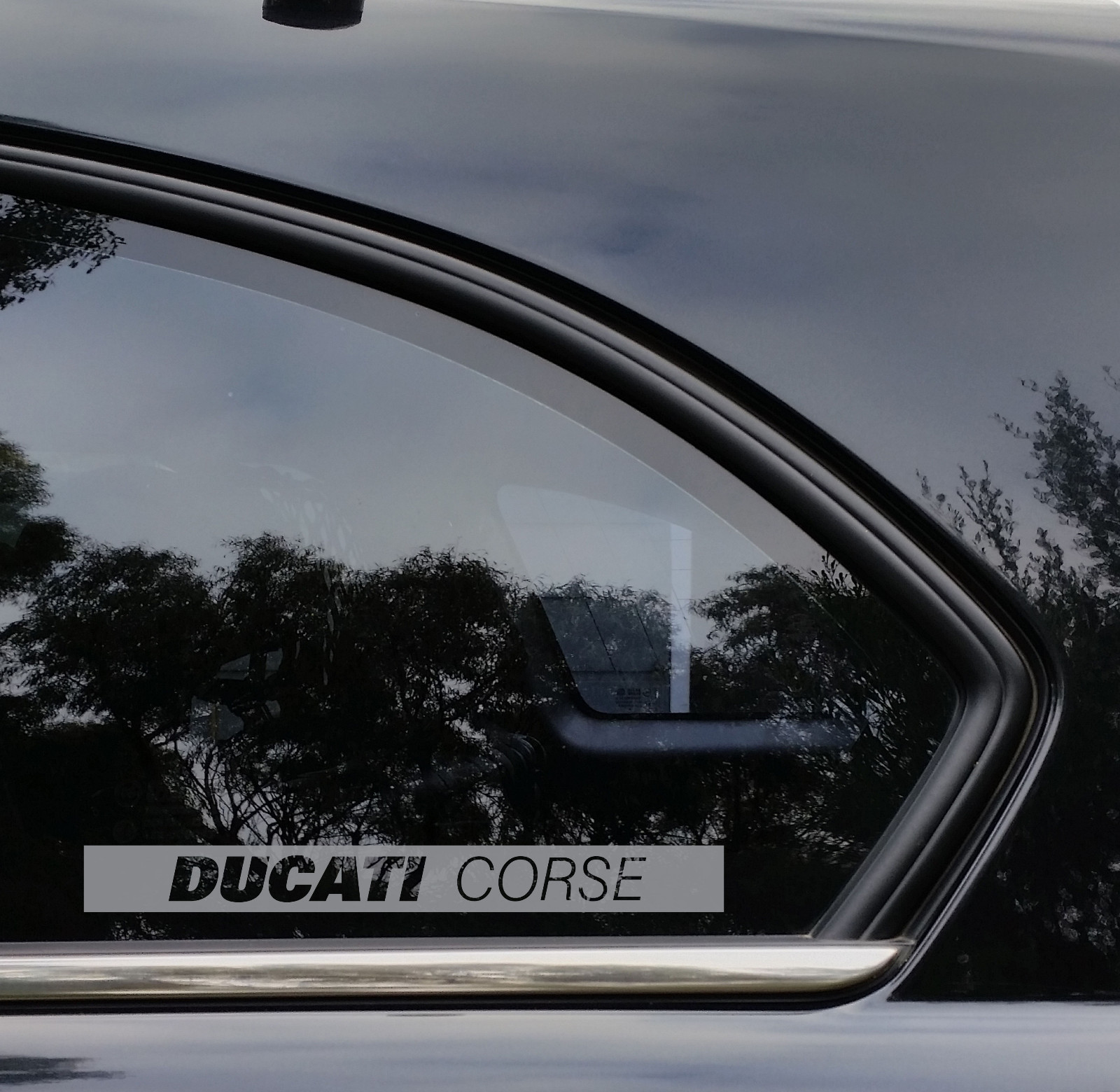 DUCATI CORSE Sticker Decal 300mmW Car Van Trailer Motorbike Racing Italy Moto GP