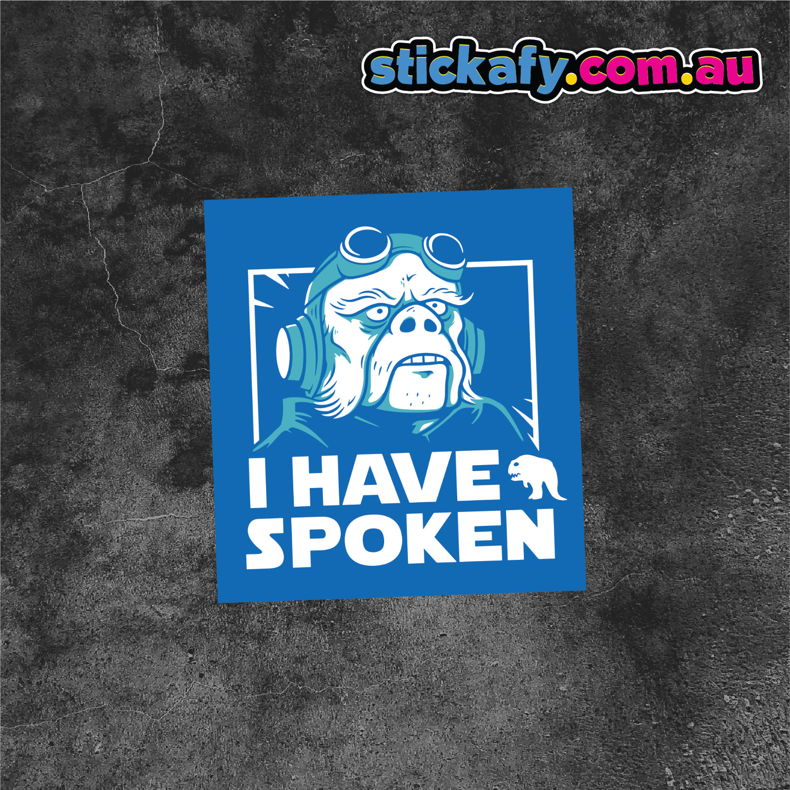I Have Spoken Kuiil Sticker | Vinyl Car Decal Funny Aussie Meme Adult