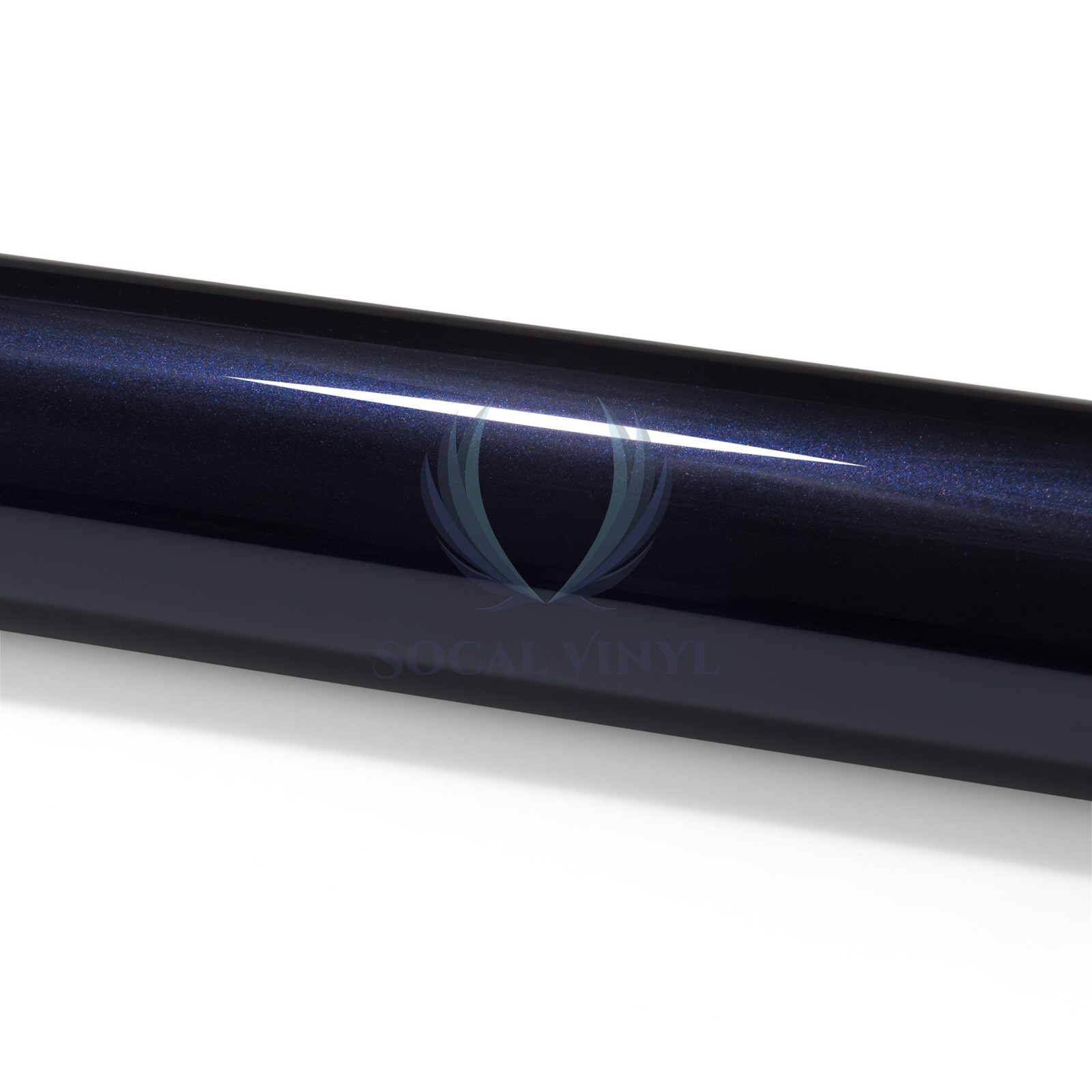 ESSMO PET Super Gloss Metallic Azurite Black Vehicle Vinyl Wrap Decal Like Paint