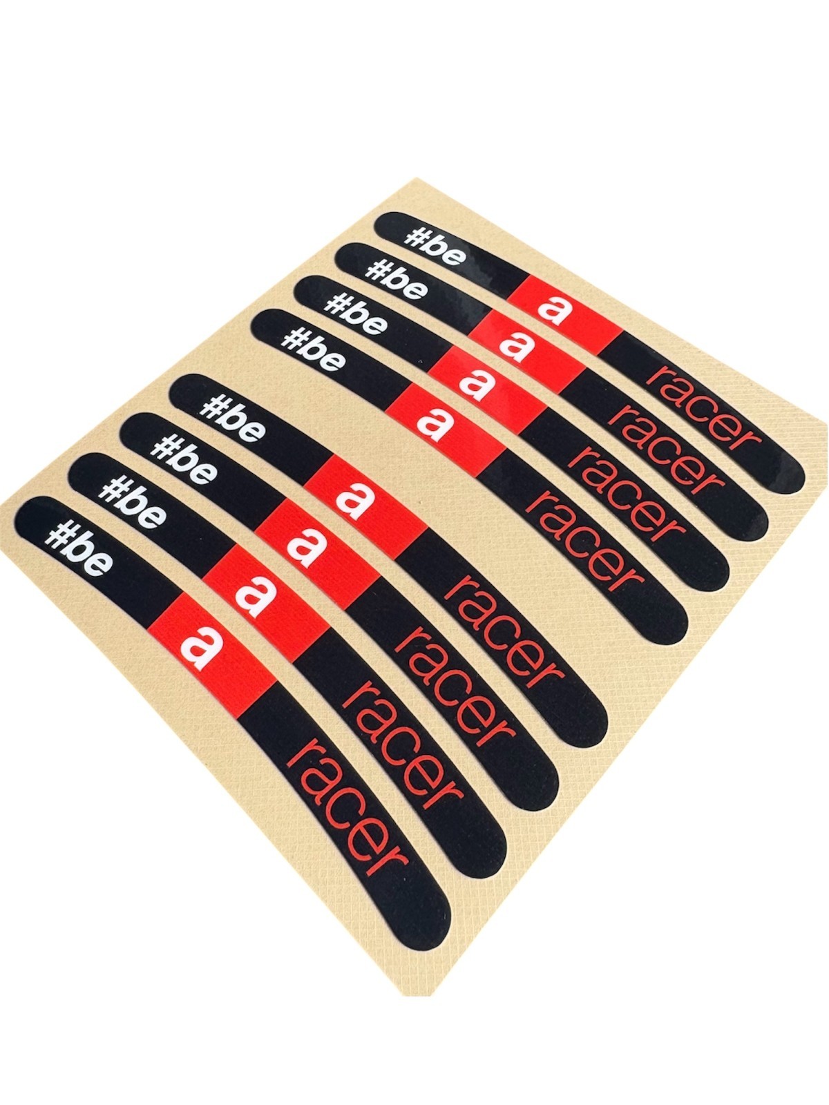 8Pcs Aprilia RS 660 “Be A Racer” Wheel Rim Sticker Decal Set