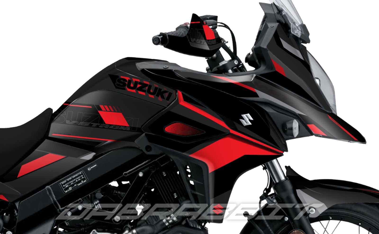 NEW Graphic kit for SUZUKI V-STROM 650 (2017~) Full Decal Sticker Kit (SZ-BR)