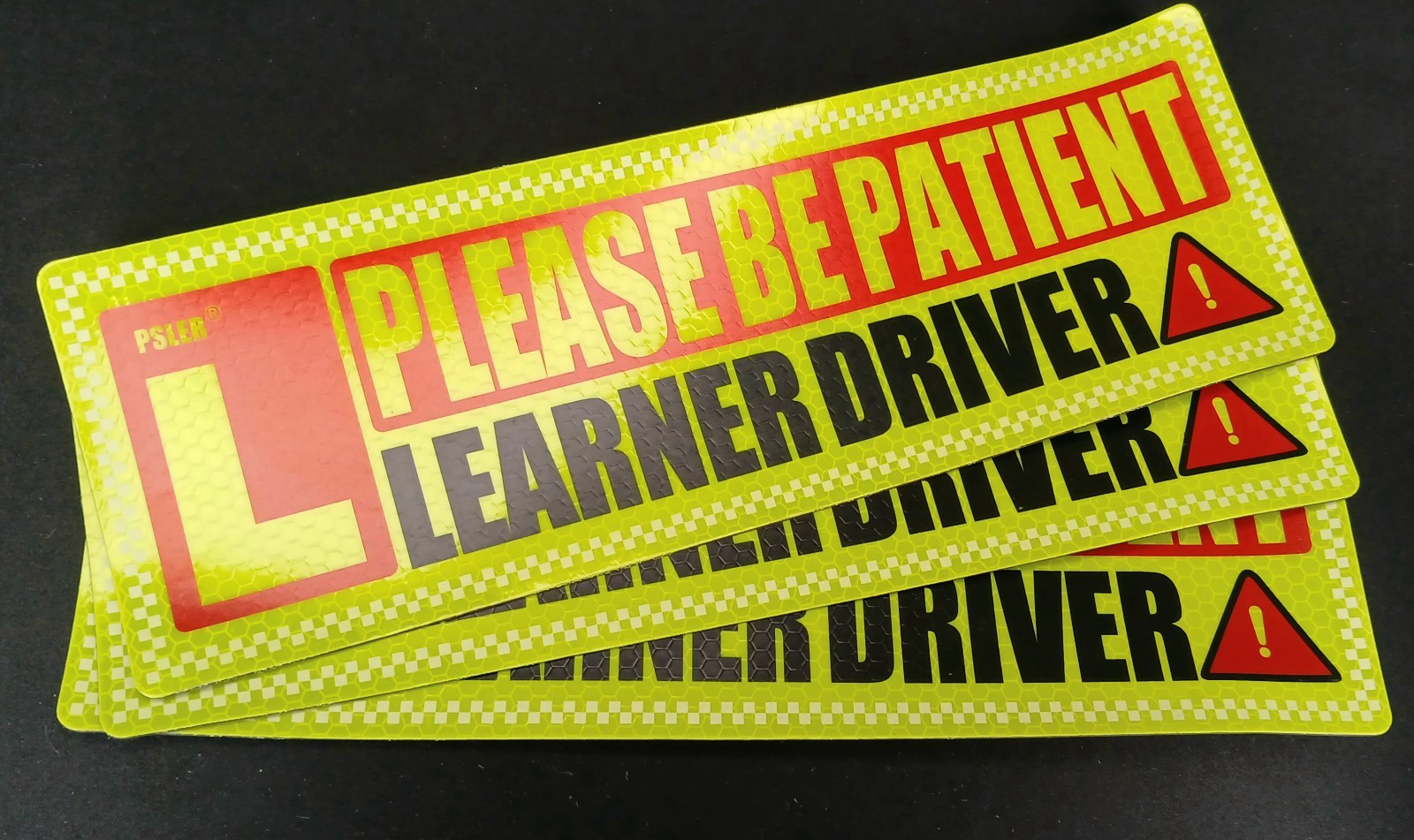 3 Student Driver Car Magnets Please Be Patient Learned Driver Door Trunk Signs