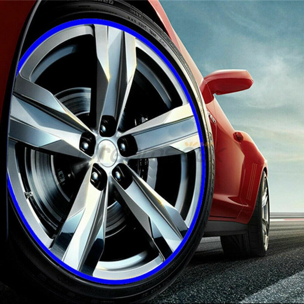 Reflective Strip Decal Sticker for 18” Wheel Rim Car Motorcycle customize color