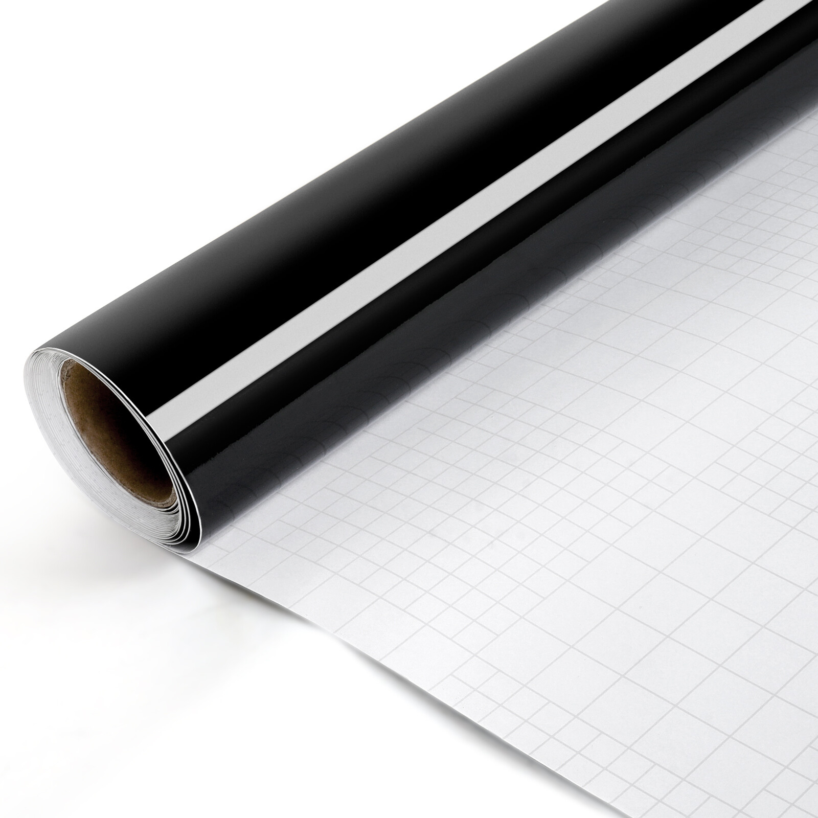 Premium High Gloss Black Vinyl Wrap Car Sticker Film Decal Bubble Free Universal