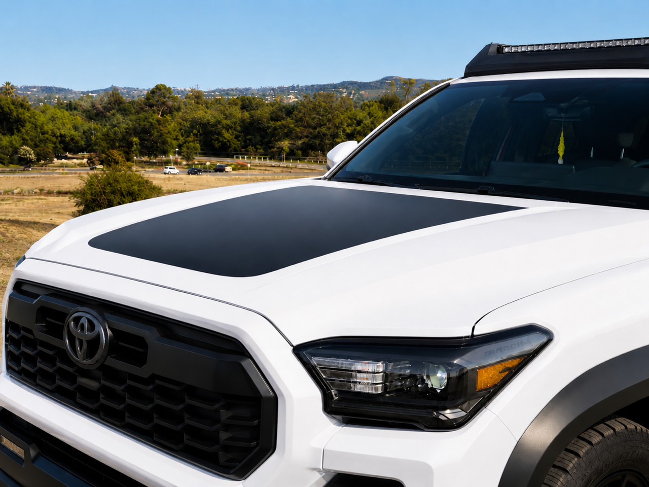 Matte Black Anti Glare Hood Decal for 2024-2026 Toyota Tundra Quality Cal Vinyl