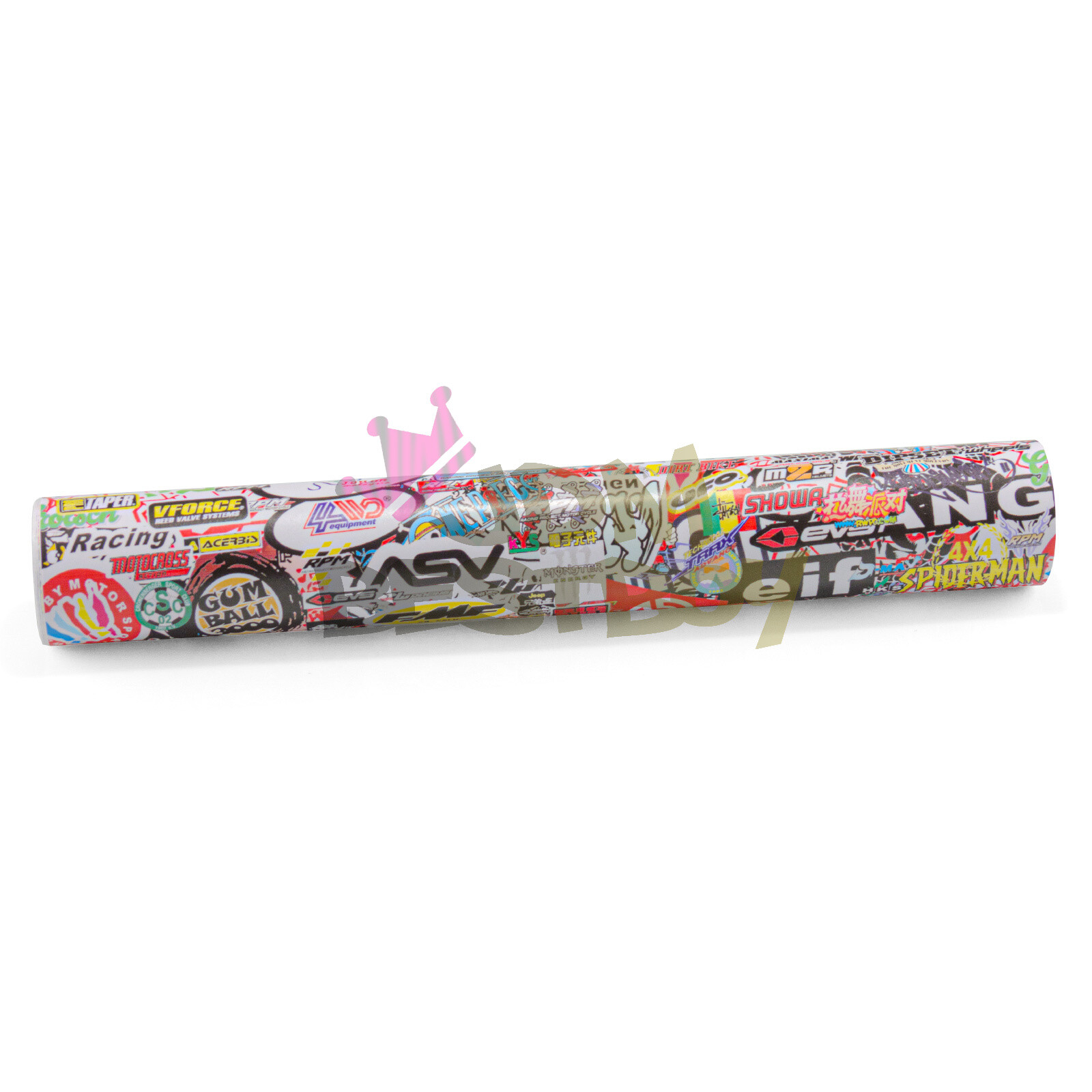 【Sticker Bomb】 Vinyl Wrap Decal Film Graffiti Cartoon JDM USDM Sheet DIY #202