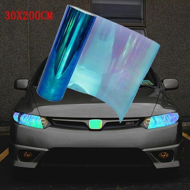 Headlight Protection Chameleon Tint Headlight Taillight Fog Light Vinyl Film kit