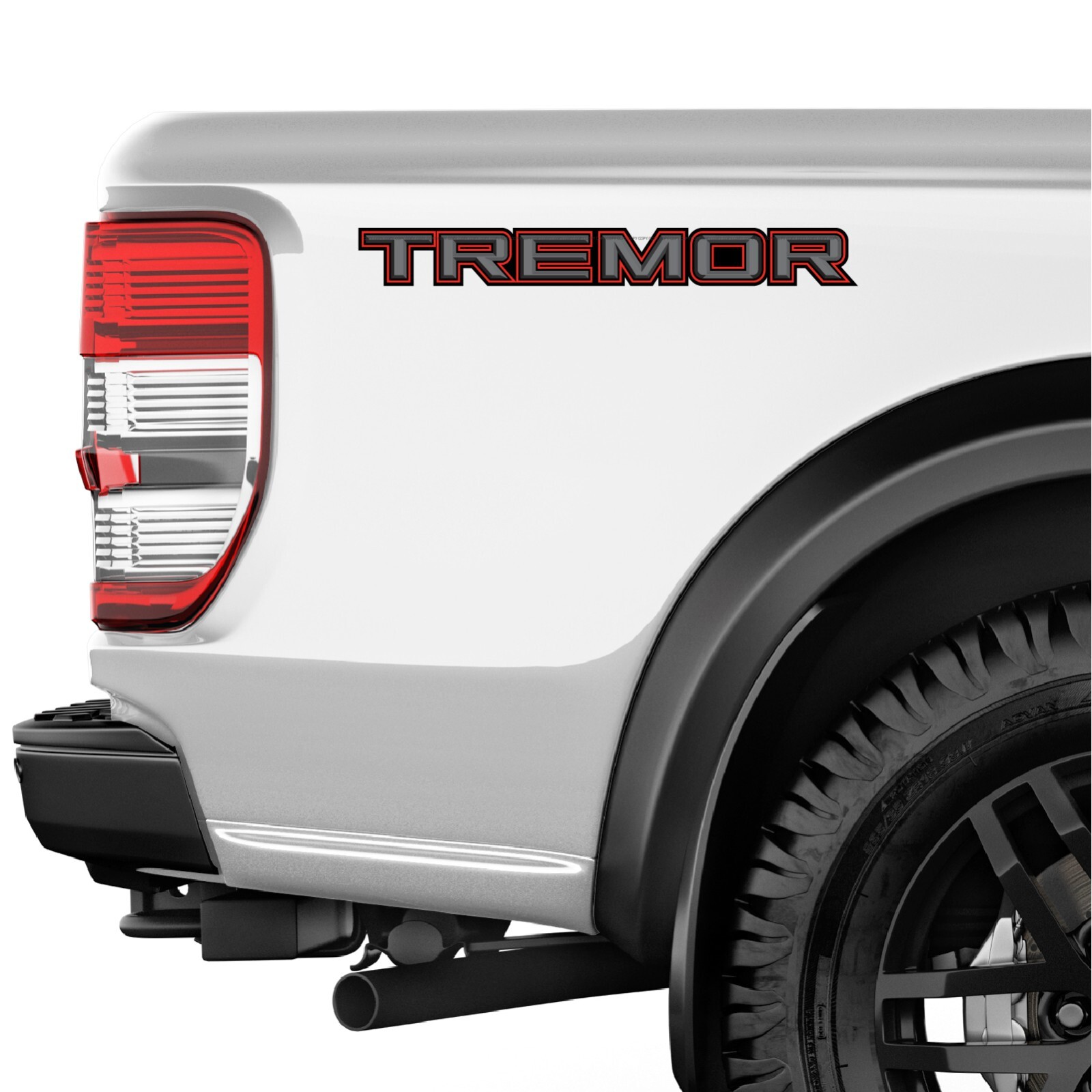 Tremor Package Truck Bed Side Decal Sticker