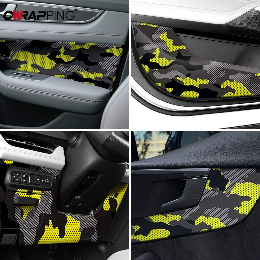 Vinyl Wrap Car Sticker Camouflage Film External Car Stickers Auto Outdoor Access