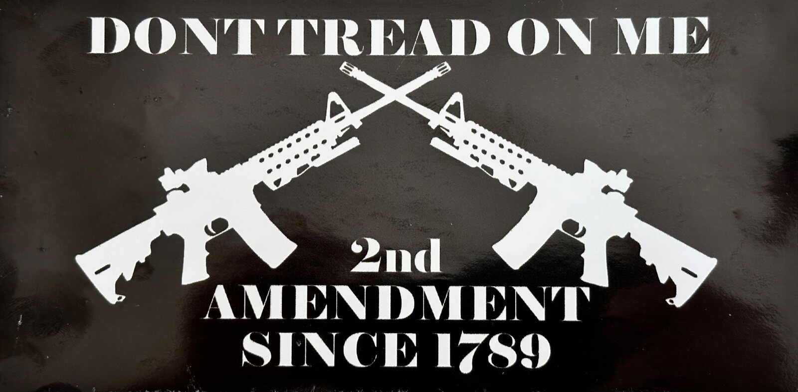 Don’t Tread On Me…2nd Amendment..1789.. Truck AR Decals Sticker (4 Pack) #171
