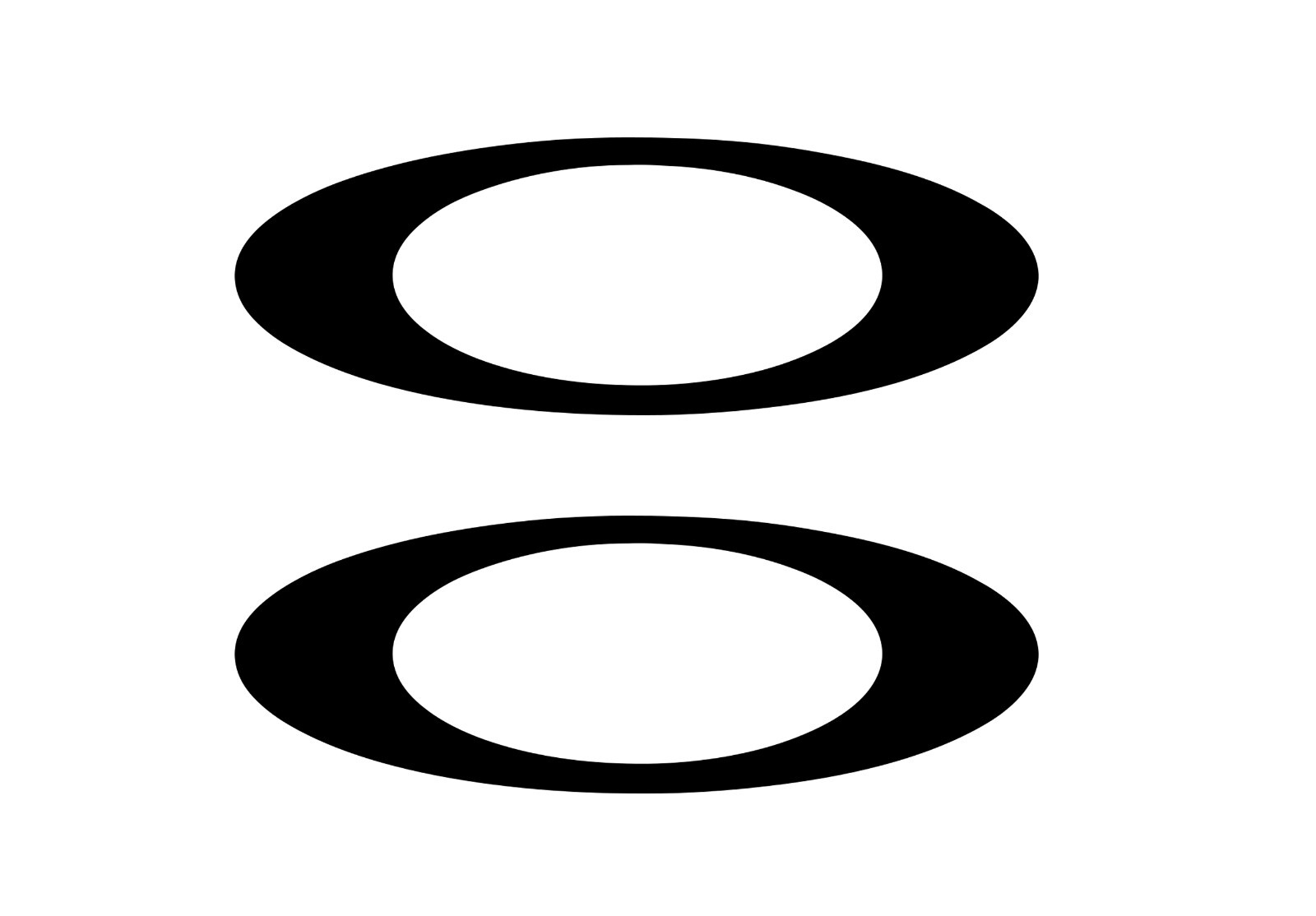 Custom 2x Oakley “O” Vinyl Decal Sticker: Cars, SUV, Boats, Truck, Mx, BMX