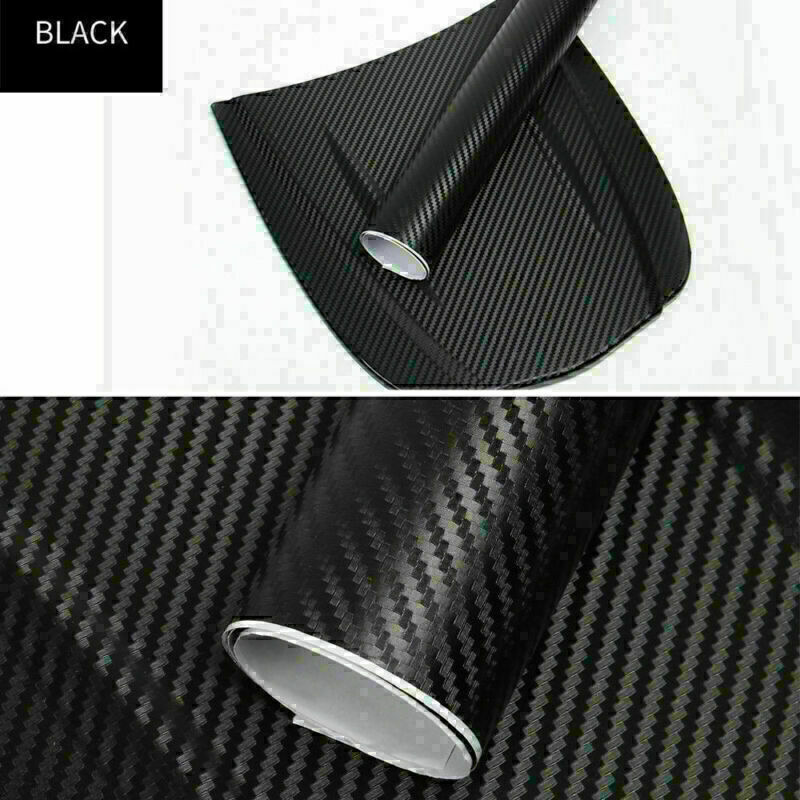 4D Waterproof DIY Matte Carbon Fiber Vinyl Film Wrap Sticker Decal 152cm Fashion