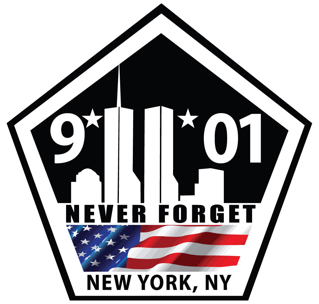 9-11 Never Forget Decal ~ Vinyl Car Wall Sticker – Small to XLarge