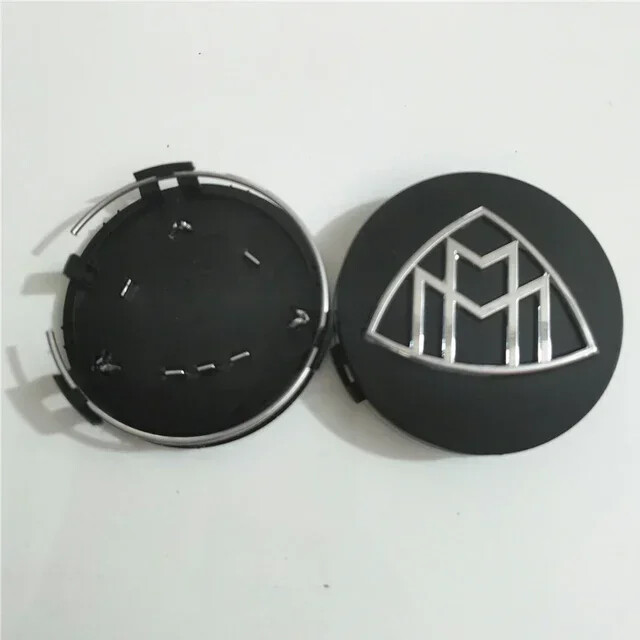 4pcs 75mm Maybach Car Emblem Wheel Center Hub Cap auto Rim cover dust-proof