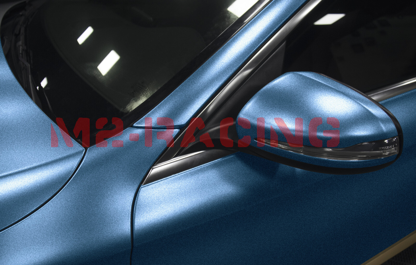 Heavy Metal Diamond Satin Storm Blue Car Vinyl Wrap Decal Sticker Sheet Film DIY