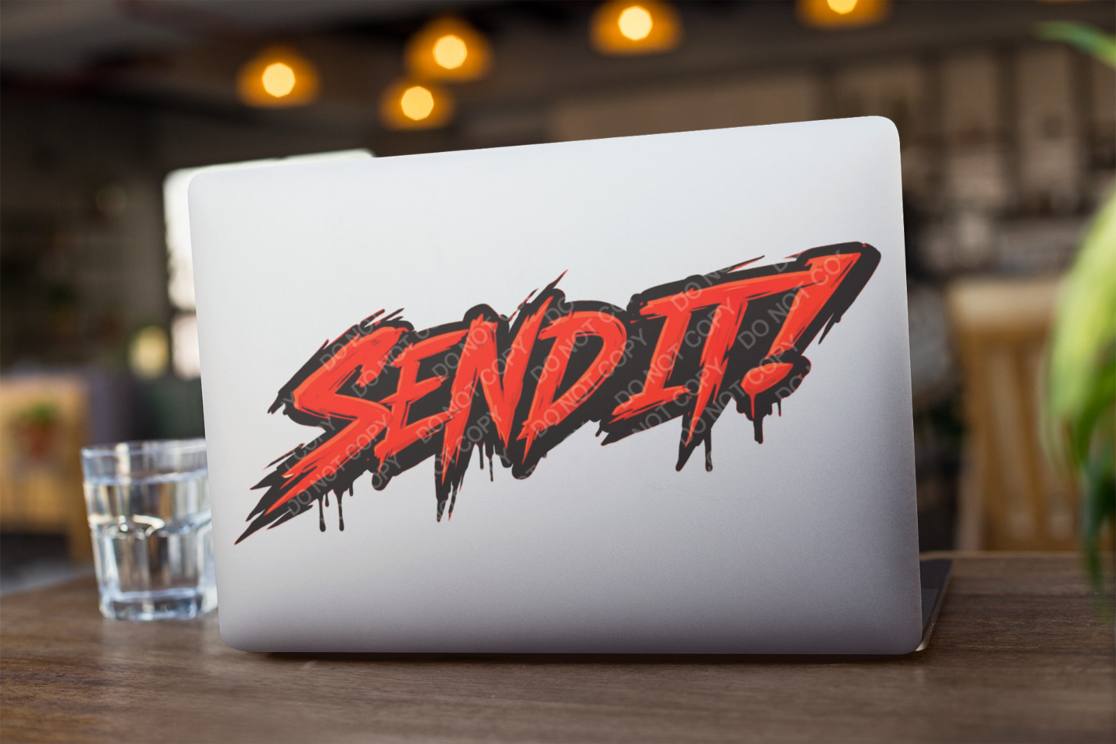 SEND IT! Motocross Decal Dirt Bike Sticker Truck Window Graphic MX Supercross