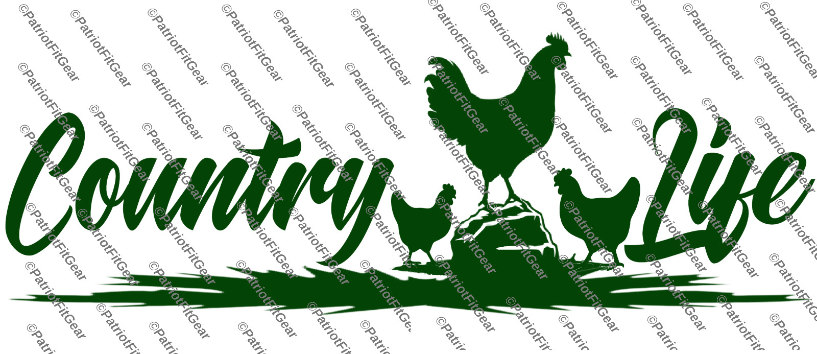 Chickens,Country Life,Rooster,Hen,Chicks,Fowl, Poultry Farm,Custom Vinyl Decal