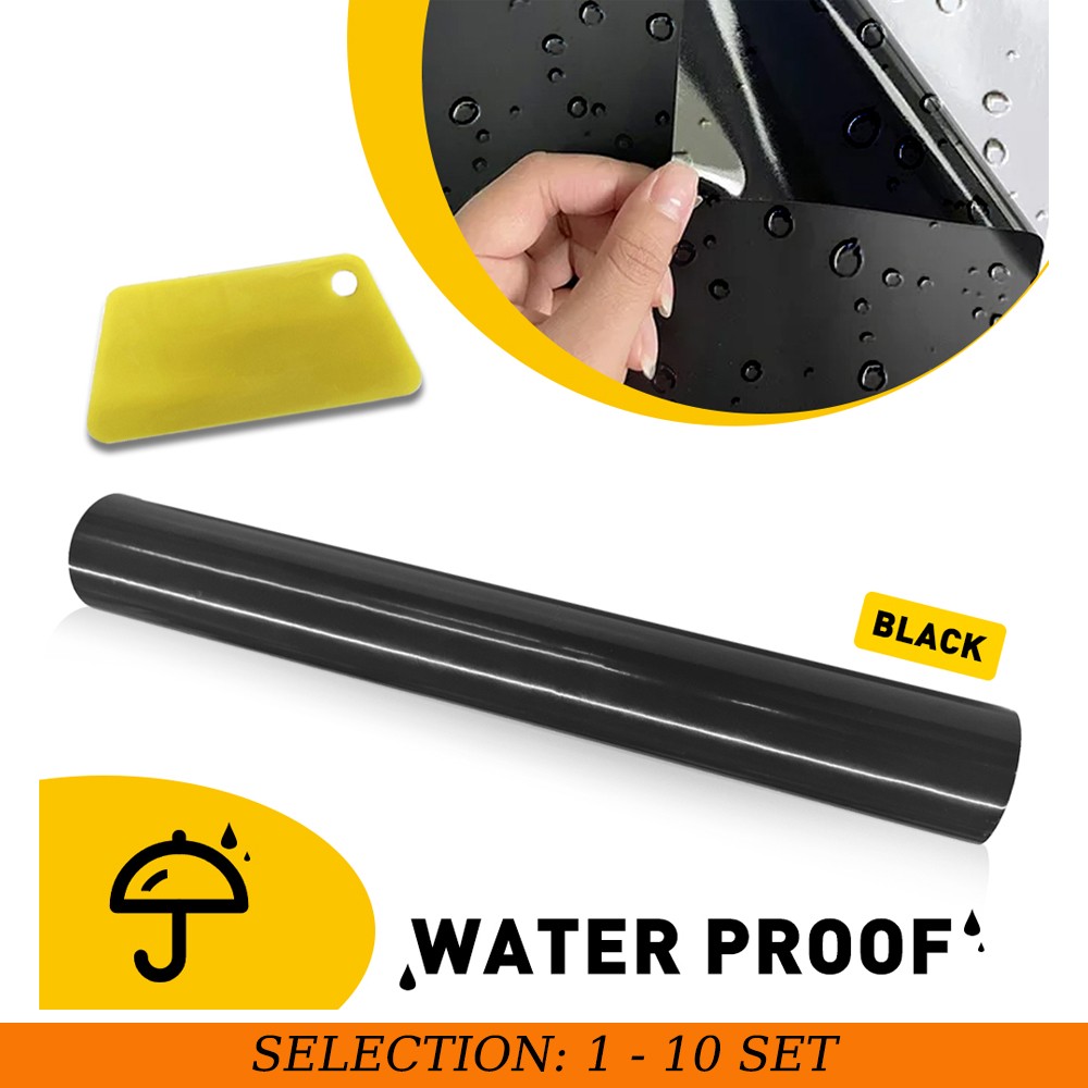1-10 Window Sun Visor Strip Tint Film Front Windshield UV Shade DIY Decal Banner