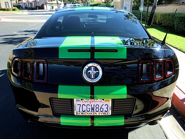 FOR ALL FORD MUSTANG 10 INCH TWIN Racing Stripes Vinyl Graphic Decal 36 FEET