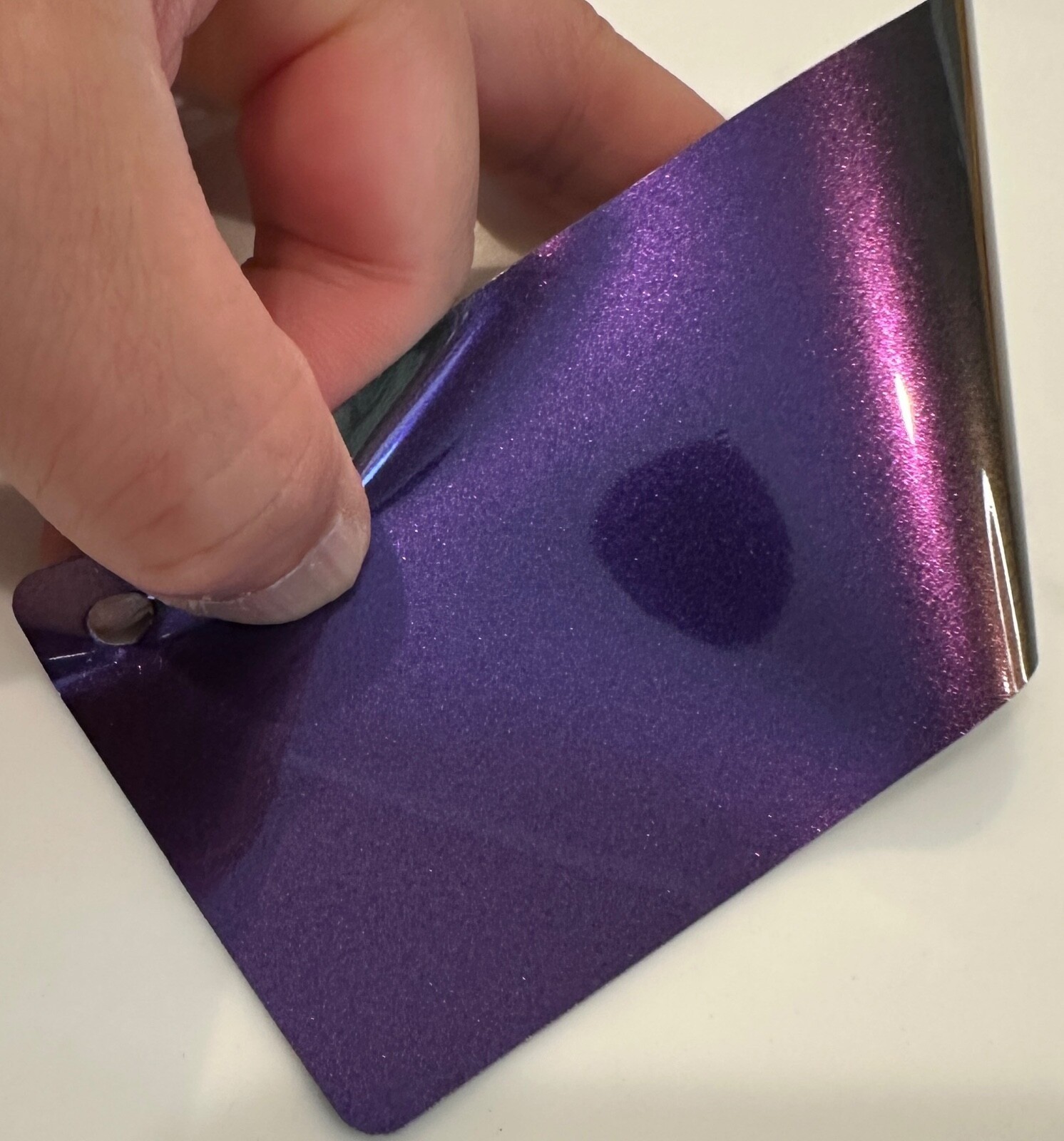 Tesla Cybertruck DIY Full Vinyl Wrap Color Change Ultra-Gloss Riptide Purple