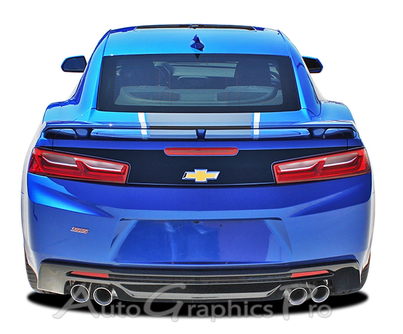2016-2018 Camaro 50th Anniversary 3M Hood Decal Racing Stripes Vinyl Graphic