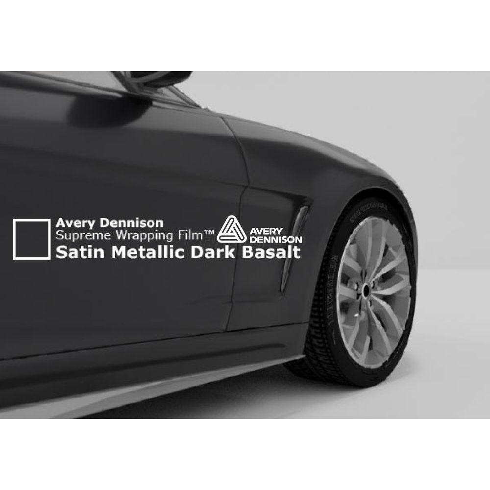 Avery Dennison SW900 Supreme Satin Dark Basalt Vinyl Car Wrap Film | 871-S