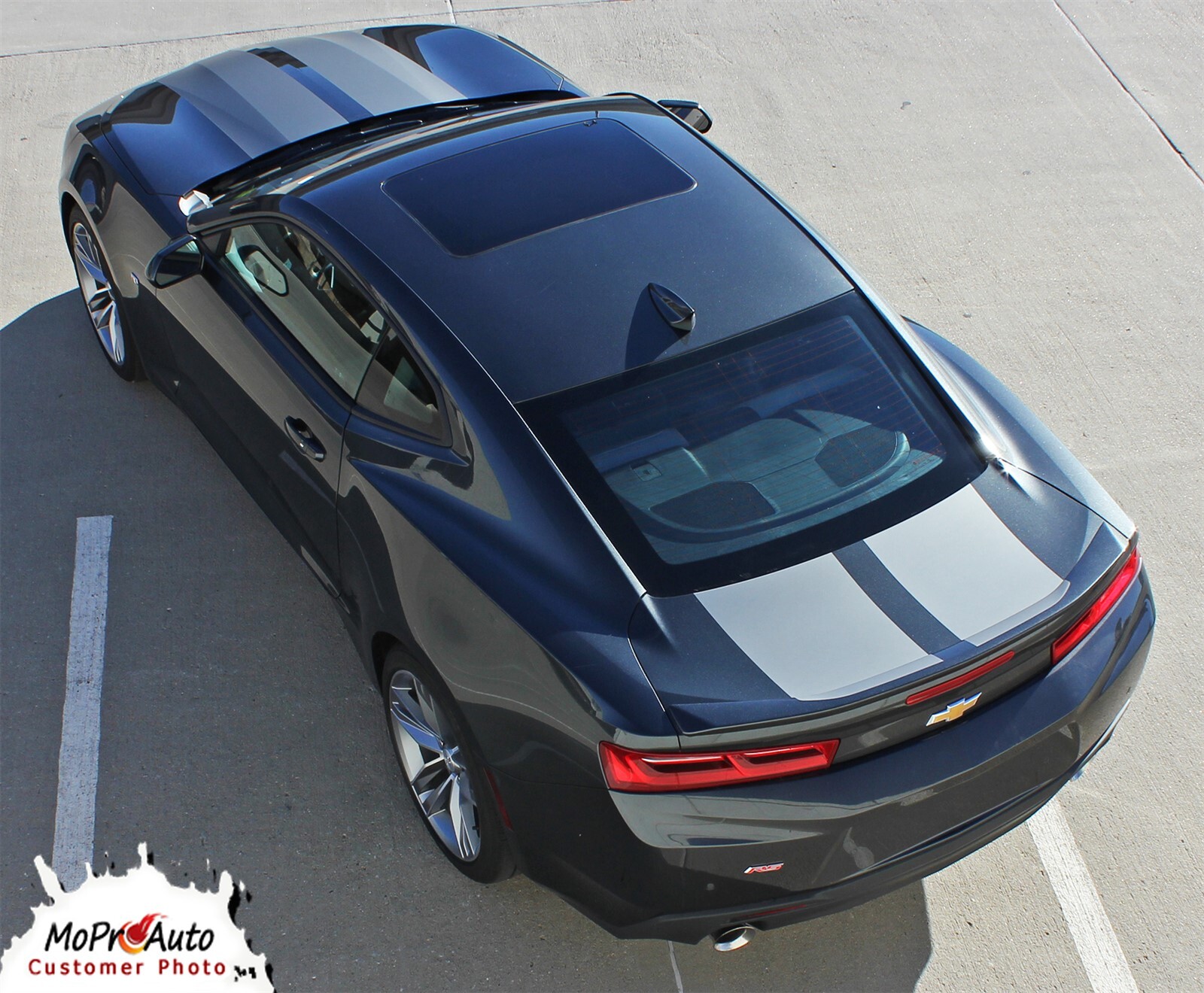 C-SPORT 2017-2018 Chevy Camaro OE Style Racing Stripes 3M Vinyl Graphics Decals